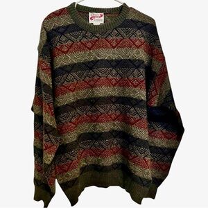 Vintage 90s Penn’s‎ Landing Men’s XL Cotton Knit Sweater Dad Style